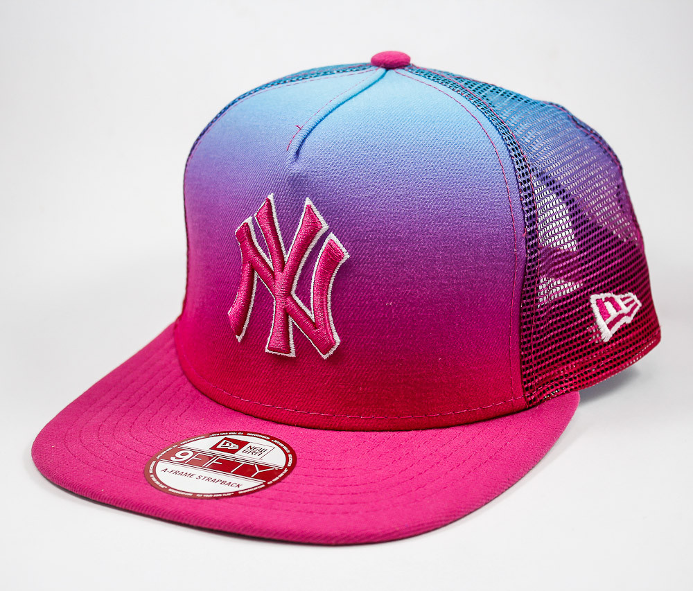 BONÉ ABA RETA NEW ERA 9FIFTY STRAPBACK A-FRAME GRADE TO VISOR NEW YORK  YANKEES – The Point