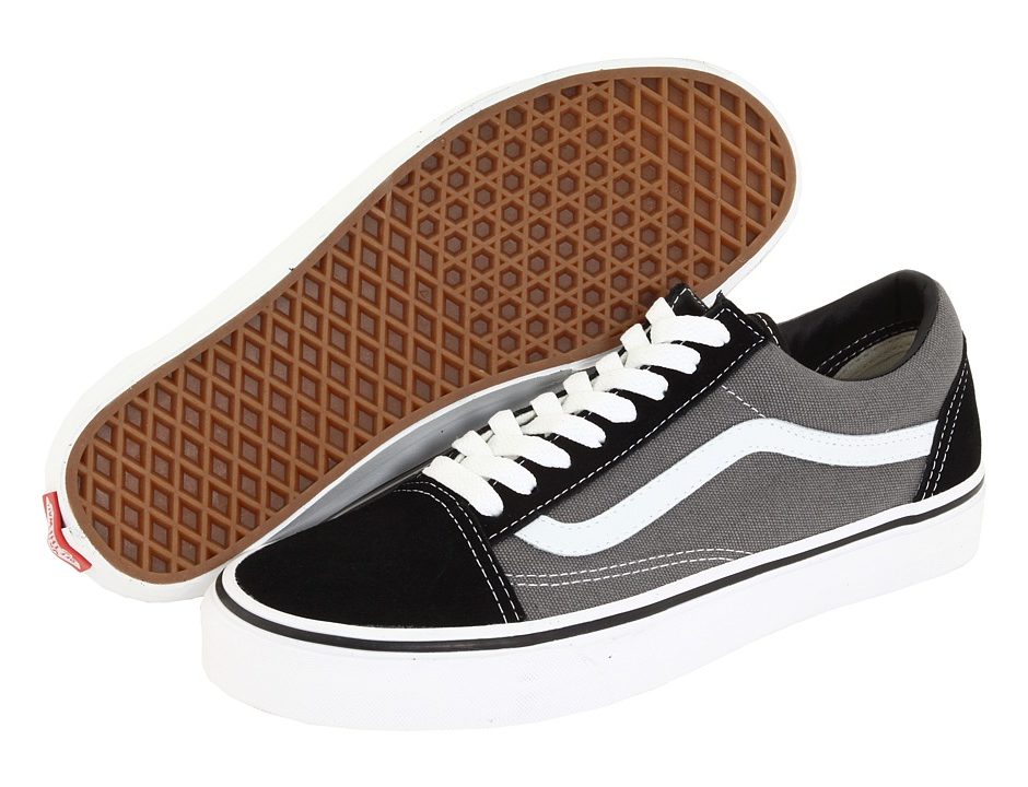 tênis vans old skool black pewter