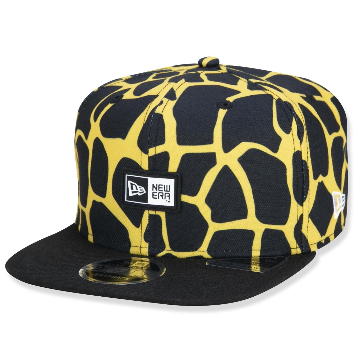 BONÉ NEW ERA HAVE FUN GIRAFFE 9FIFTY SNAPBACK ABA RETA PRETO AMARELO – The  Point
