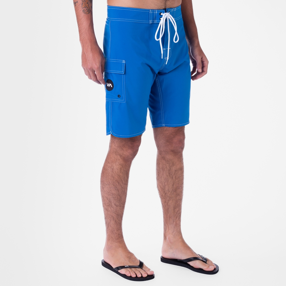BERMUDA RVCA EASTERN 20 BOARDSHORTS AGUA AZUL The Point