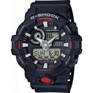 RELÓGIO G-SHOCK GA-700-1ADR MODULE 5522 ANALÓGICO DIGITAL PRETO
