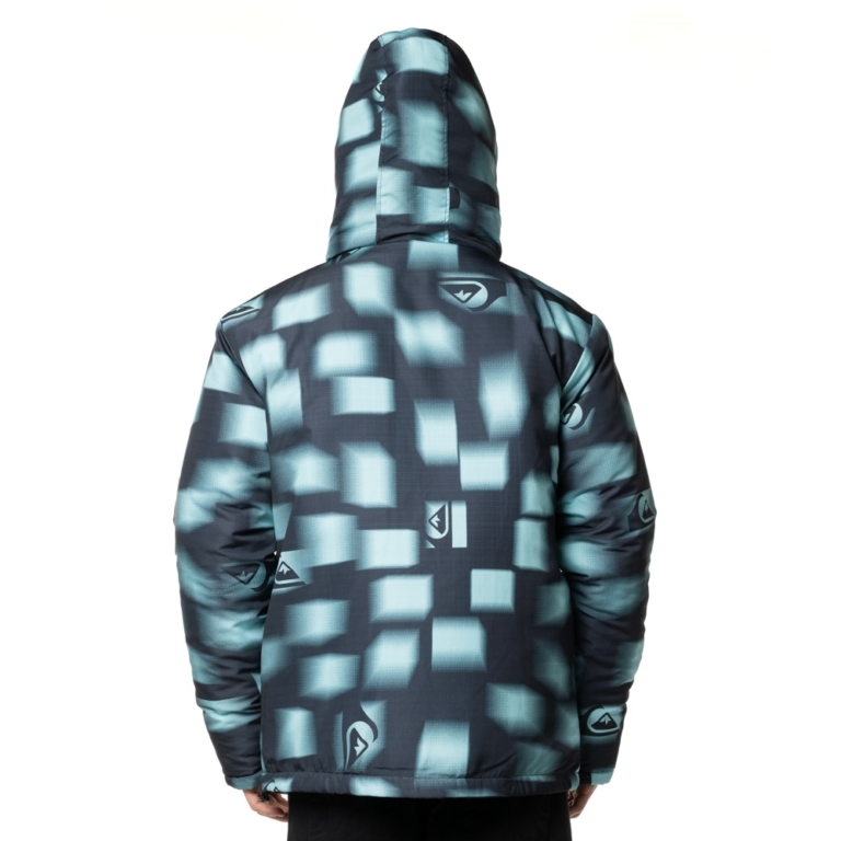 QUIKSILVER AQUA α XL JAQUETA QUIKSILVER SQUARE SPRAY VERDE ÁGUA – The Point