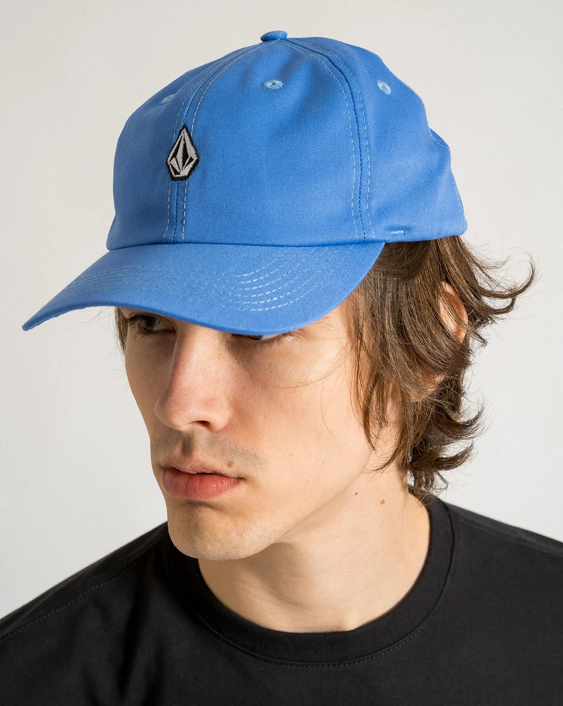 BONÉ VOLCOM MINI MARK STRAPBACK ABA CURVA AZUL – The Point