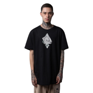 CAMISETA MCD DOLAR MANGA CURTA PRETO