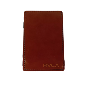 CARTEIRA RVCA MAGIC CARD MARROM