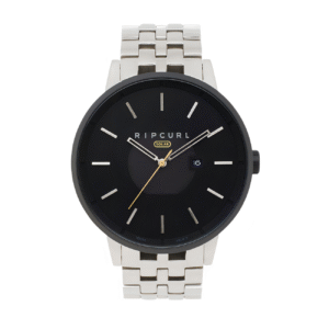 RELÓGIO RIP CURL DETROIT SOLAR SSS BLACK ANALÓGICO