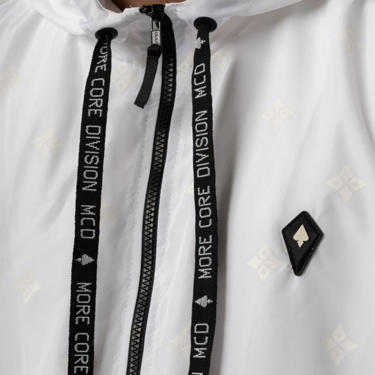 JAQUETA MCD WINDBREAKER LINHA BRANCA BRANCO – The Point