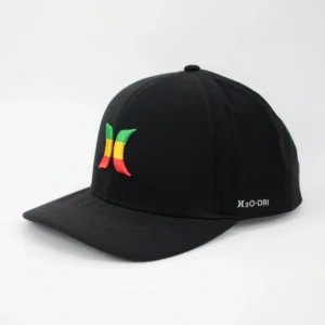 Boné Hurley Reggae Jam Imp Snapback H2o Black Tecnologia