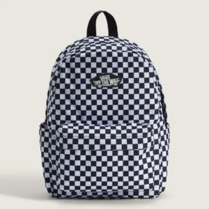 Mochila VANS old skool grom black white checkerboard